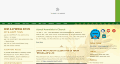 Desktop Screenshot of kawaiahao.org